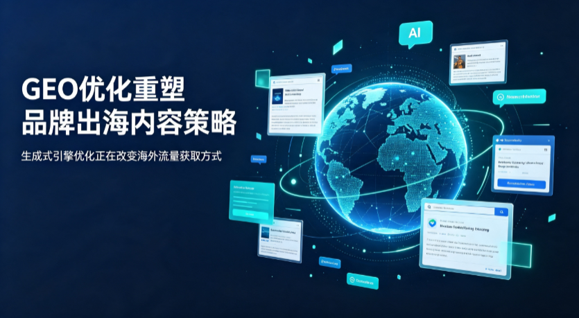 沙湾县AI 时代 GEO 兴起，品牌出海内容策略迎来重大调整